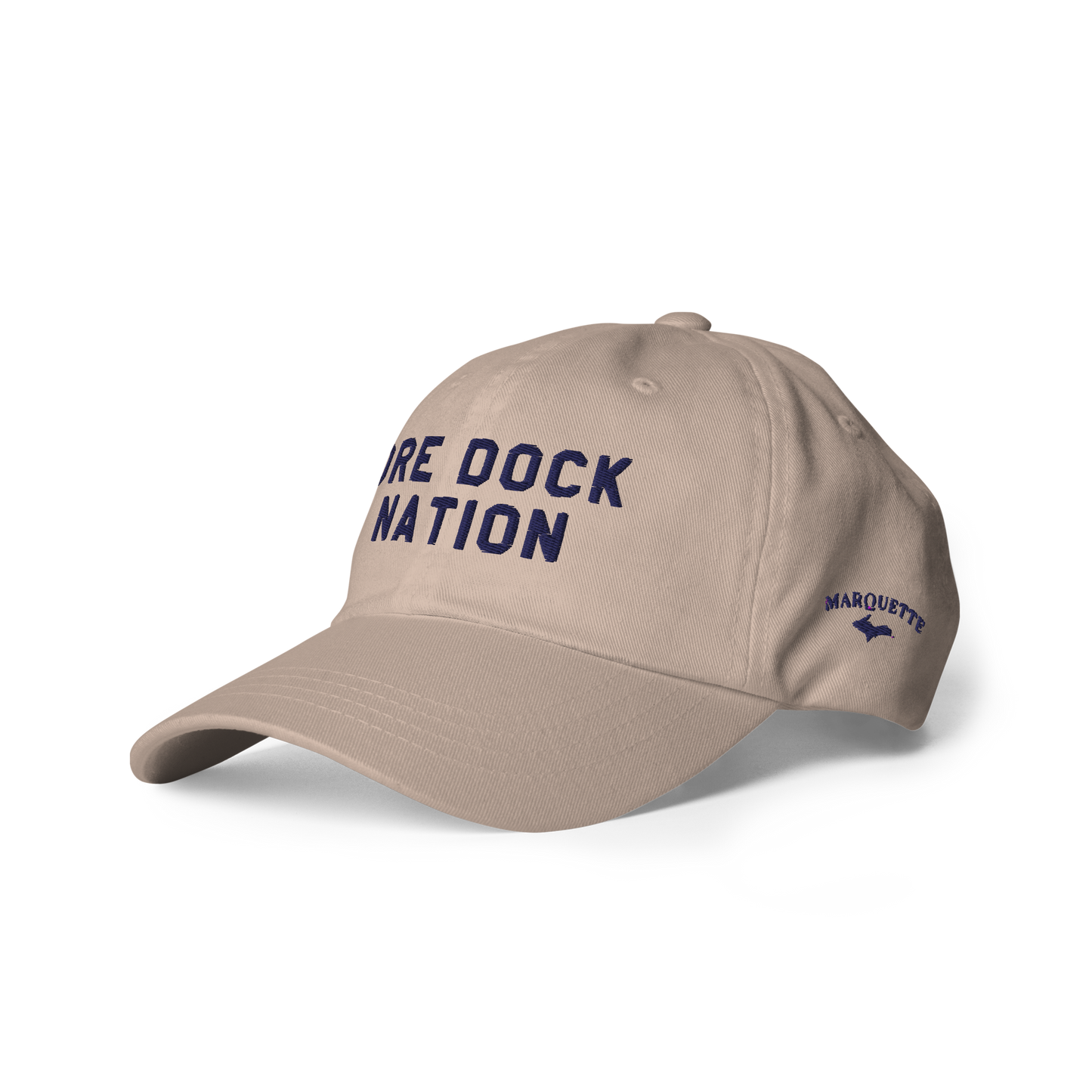 'Ore Dock Nation' Dad Hat (w/ 'Marquette' & UP Outline)