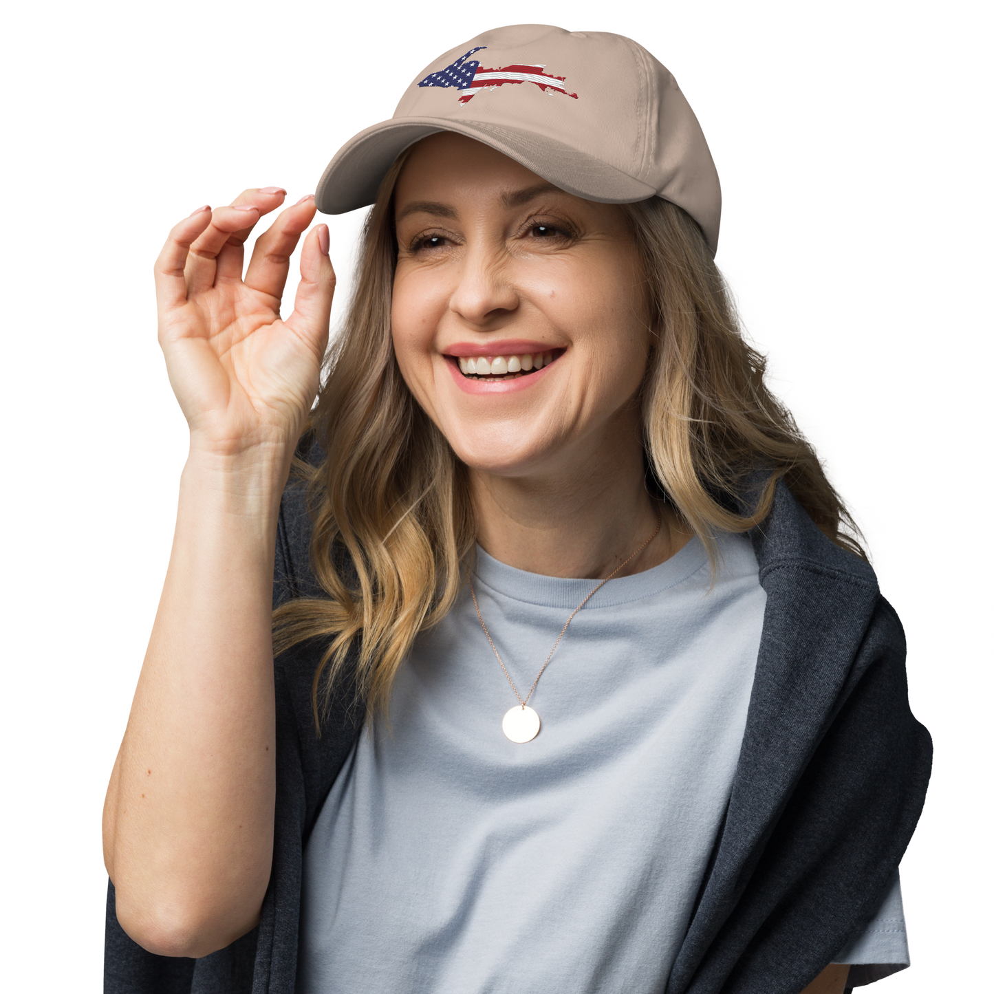 Michigan Upper Peninsula Dad Hat (Patriot Edition)