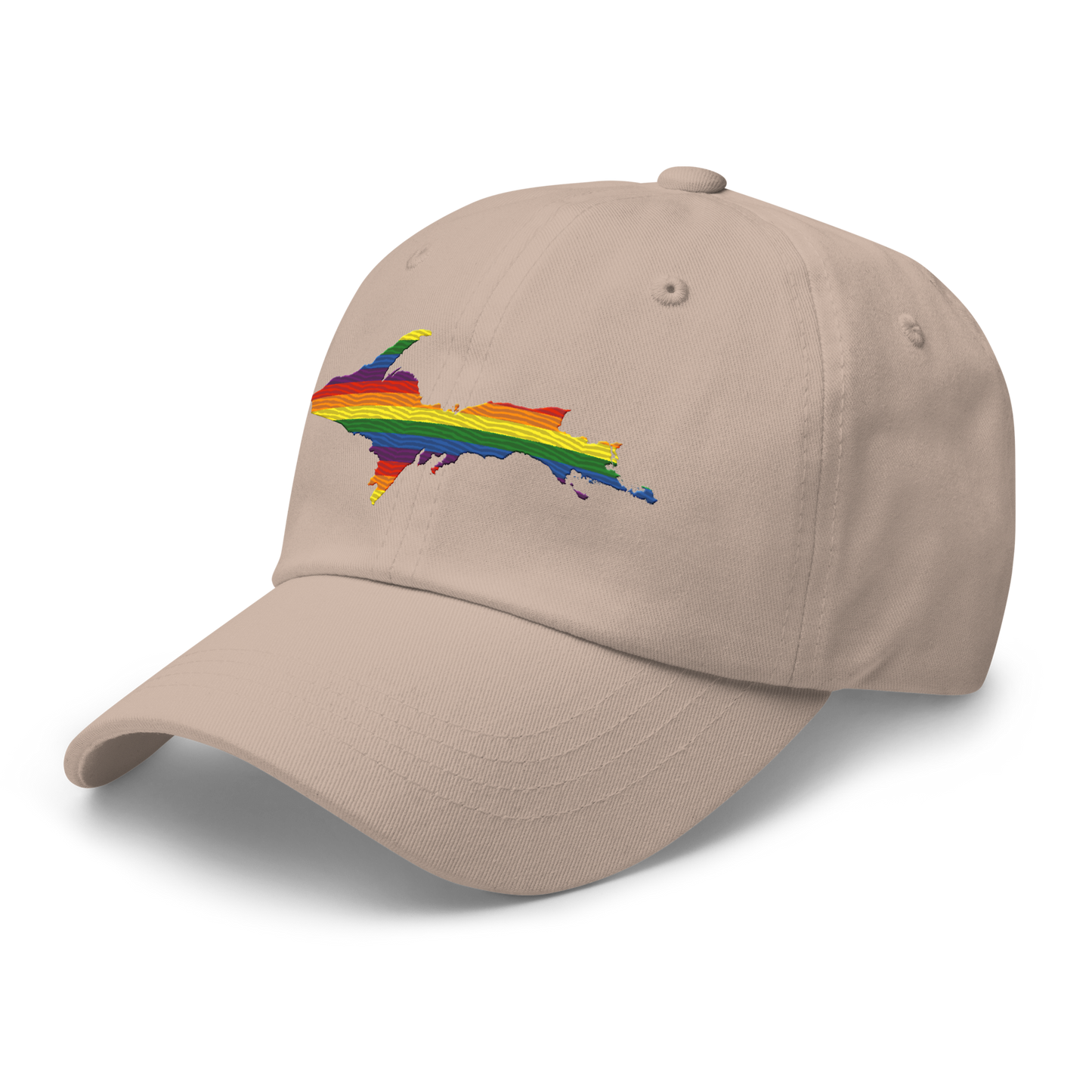 Michigan Upper Peninsula Dad Hat (Pride Edition)