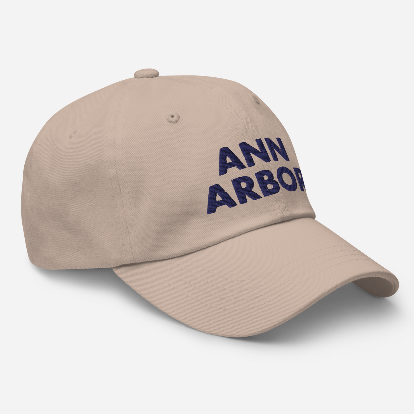 'Ann Arbor' Dad Hat | Gold/Navy Embroidery