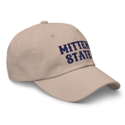 Michigan 'Mitten State' Dad Hat (Western Font)