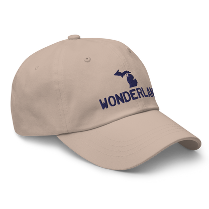 Michigan 'Wonderland' Dad Hat (Licence Plate Font)