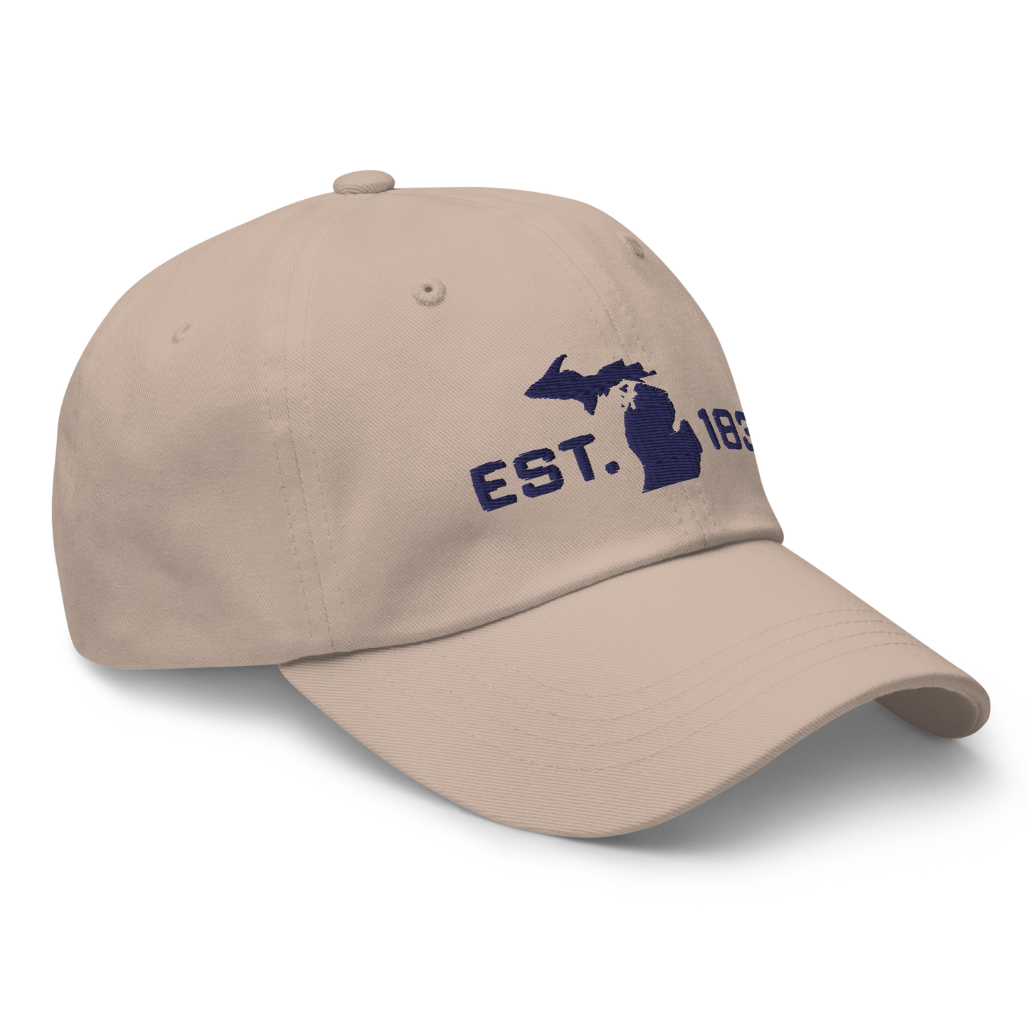 Michigan 'EST 1837' Dad Hat (Athletic Font)