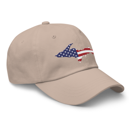 Michigan Upper Peninsula Dad Hat (Patriot Edition)