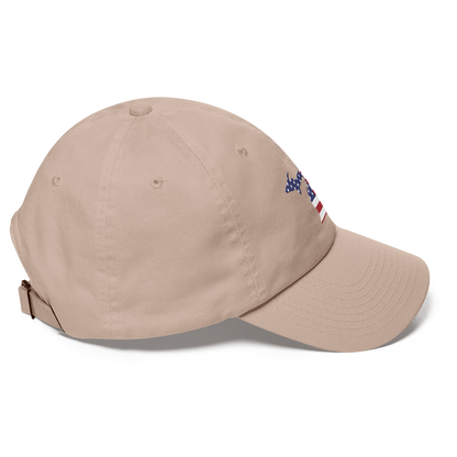 State of Michigan Dad Hat (w/ USA Flag Outline)