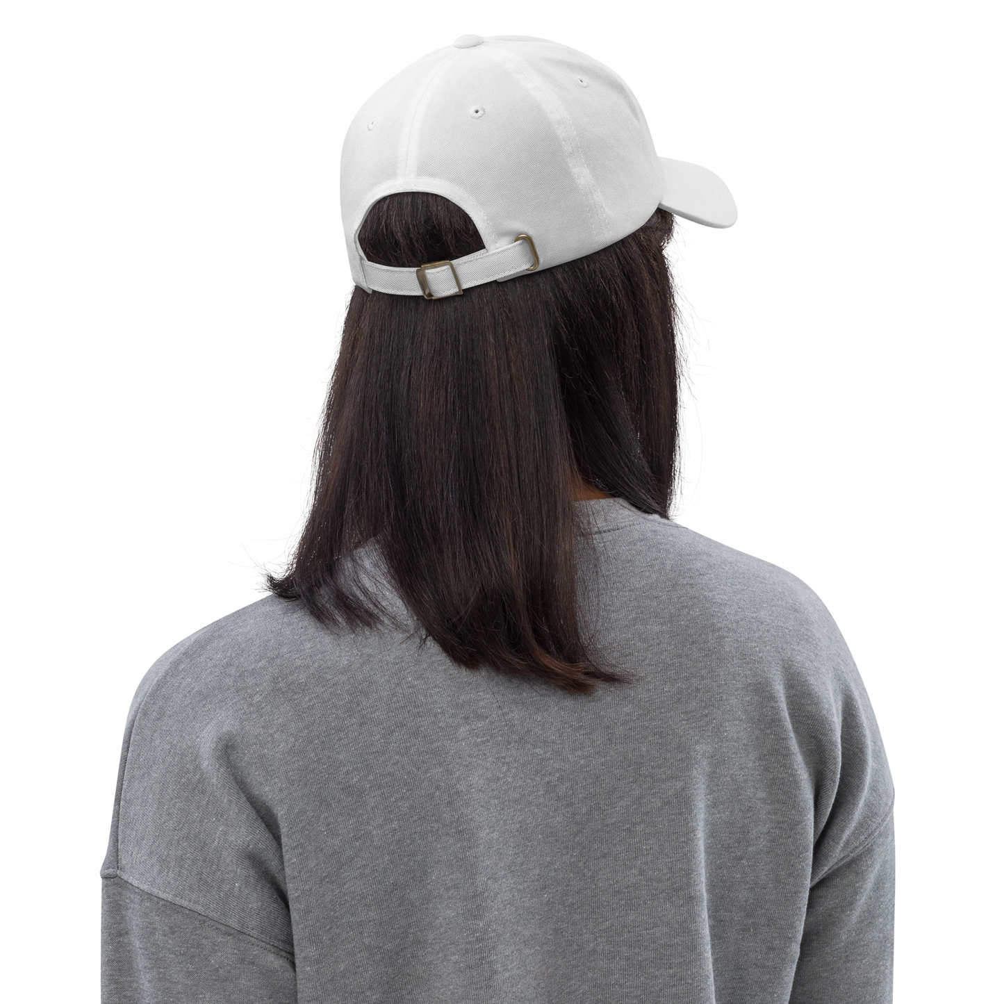 'Saginaw Michigan' Dad Hat (w/ Michigan Outline)