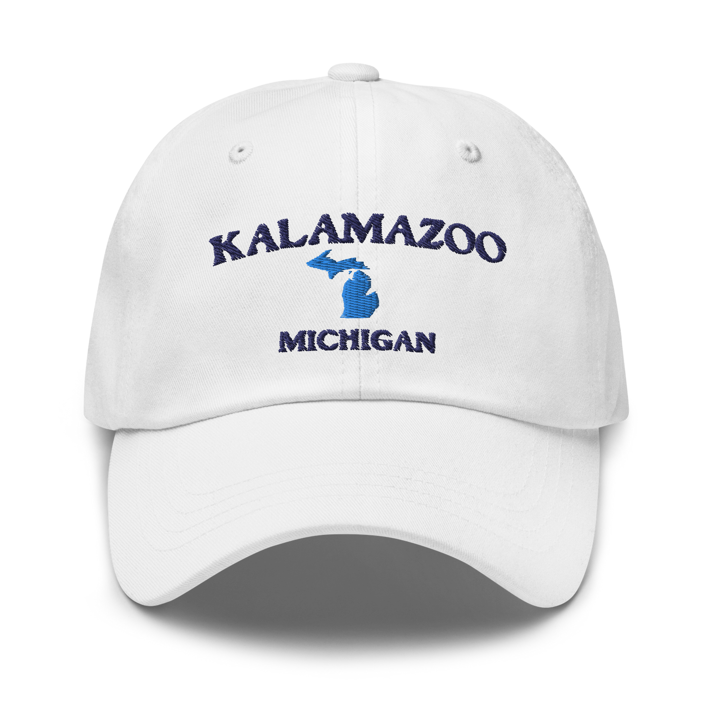 'Kalamazoo Michigan' Dad Hat (w/ Michigan Outline)