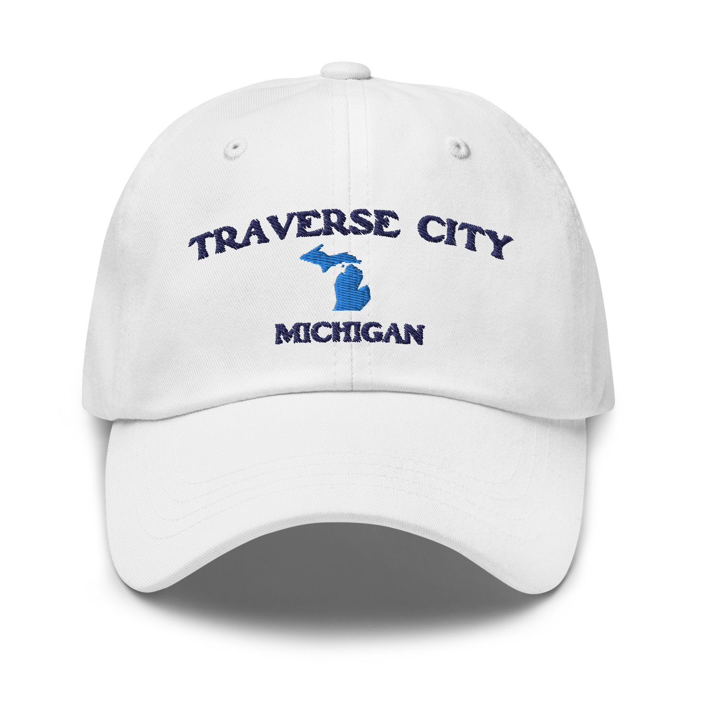 'Traverse City Michigan' Dad Hat (w/ Michigan Outline)