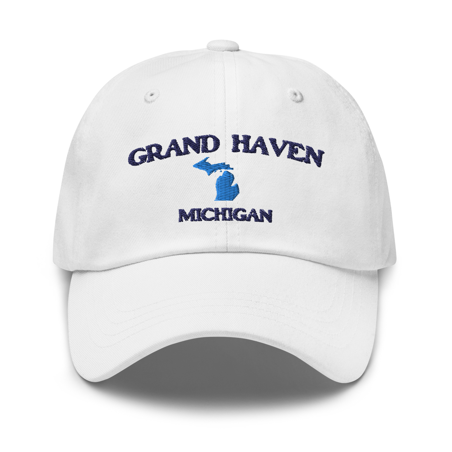 'Grand Haven Michigan' Dad Hat (w/ Michigan Outline)