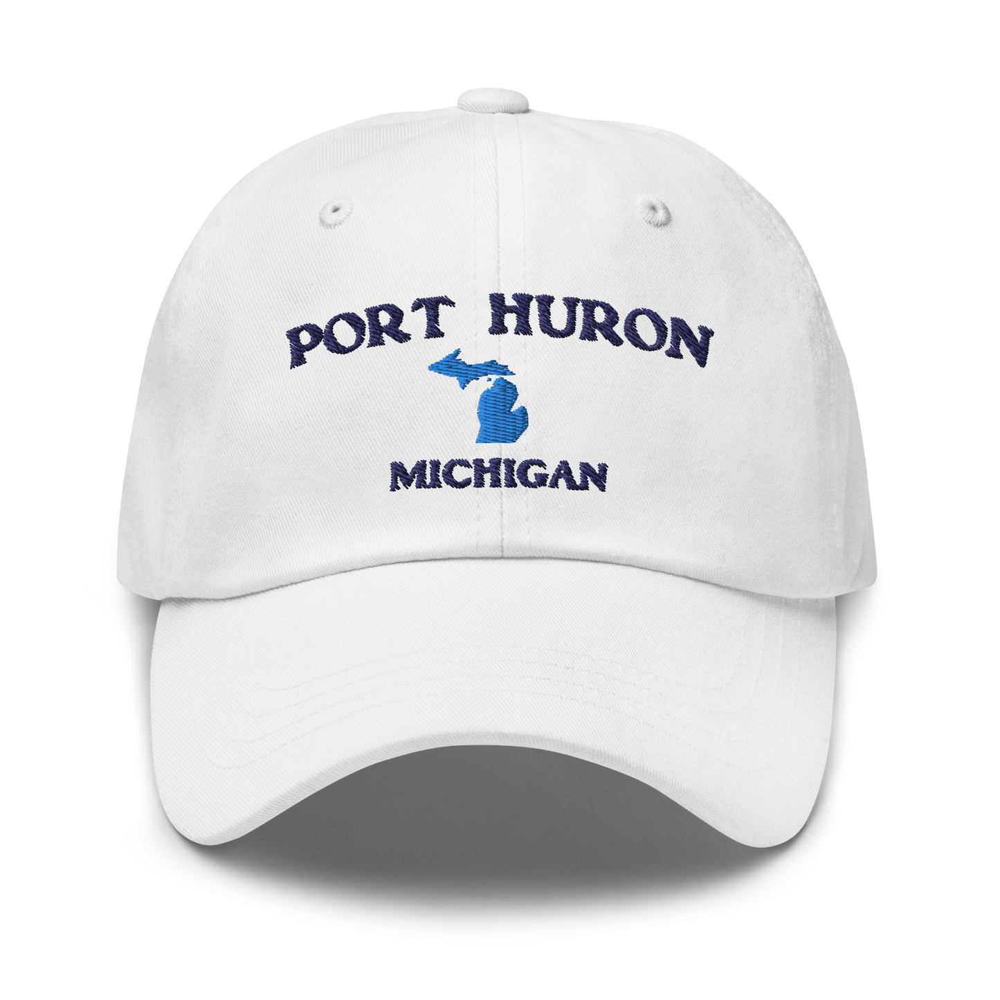 'Port Huron Michigan' Dad Hat (w/ Michigan Outline)