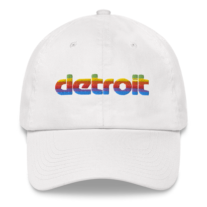 'Detroit' Dad Hat (1980s Pomaceous Computer Parody)