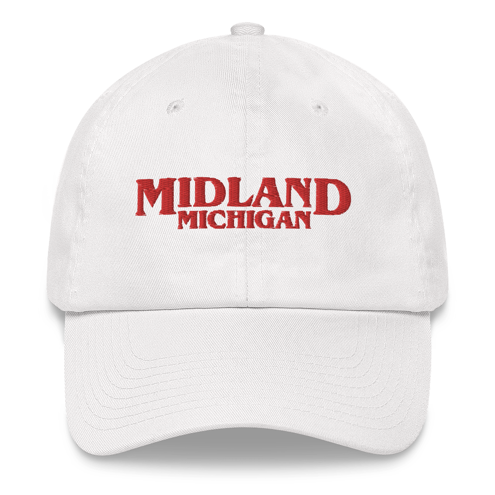 'Midland Michigan' Dad Hat (1980s Drama Parody)