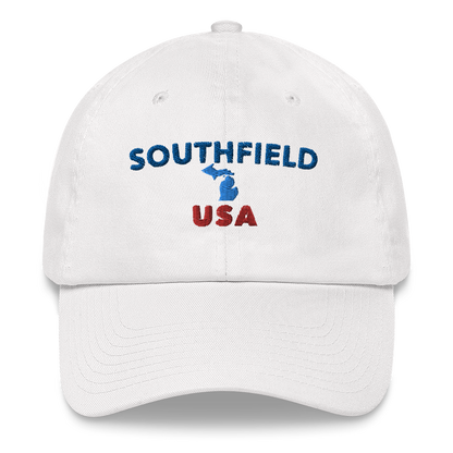 'Southfield USA' Dad Hat (w/ Michigan Outline)