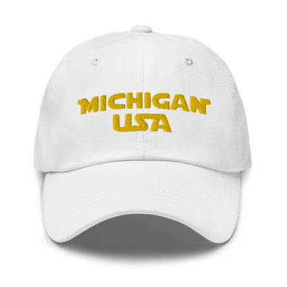 'Michigan USA' Dad Hat (Epic Sci-Fi Parody)