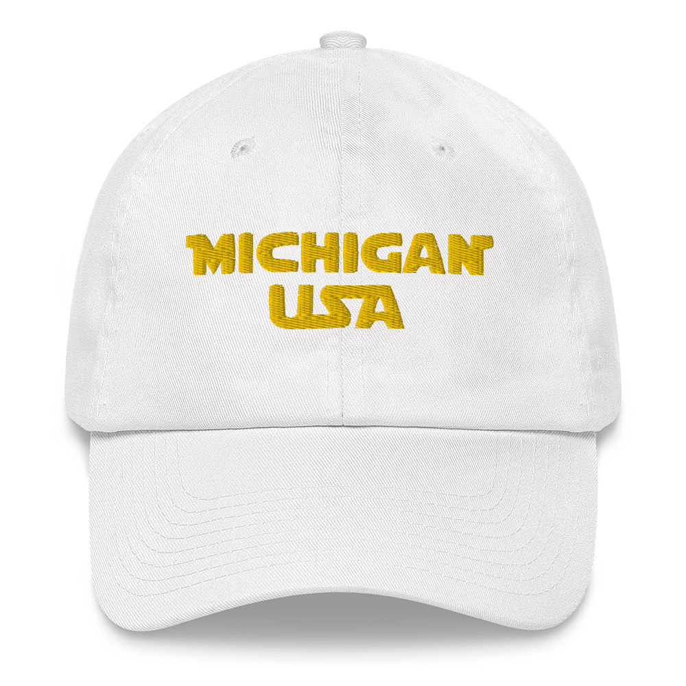 'Michigan USA' Dad Hat (Epic Sci-Fi Parody)