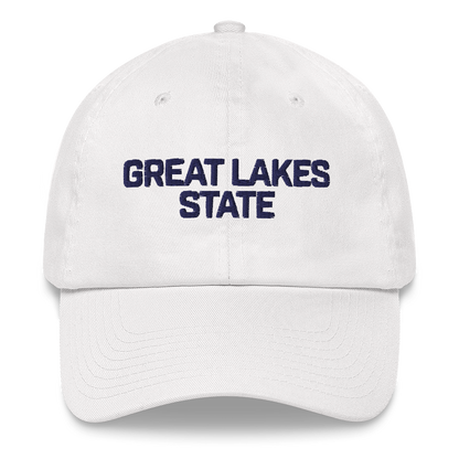 Michigan 'Great Lakes State' Dad Hat (Maritime Font)