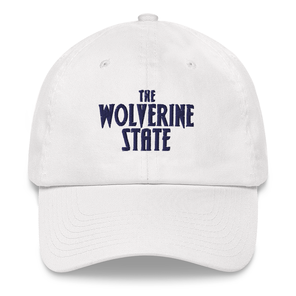 'The Wolverine State' Dad Hat (Vicious Mustelid Font)