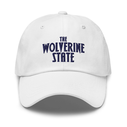 'The Wolverine State' Dad Hat (Vicious Mustelid Font)