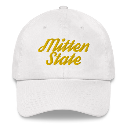 Michigan 'Mitten State' Dad Hat (Script Font)