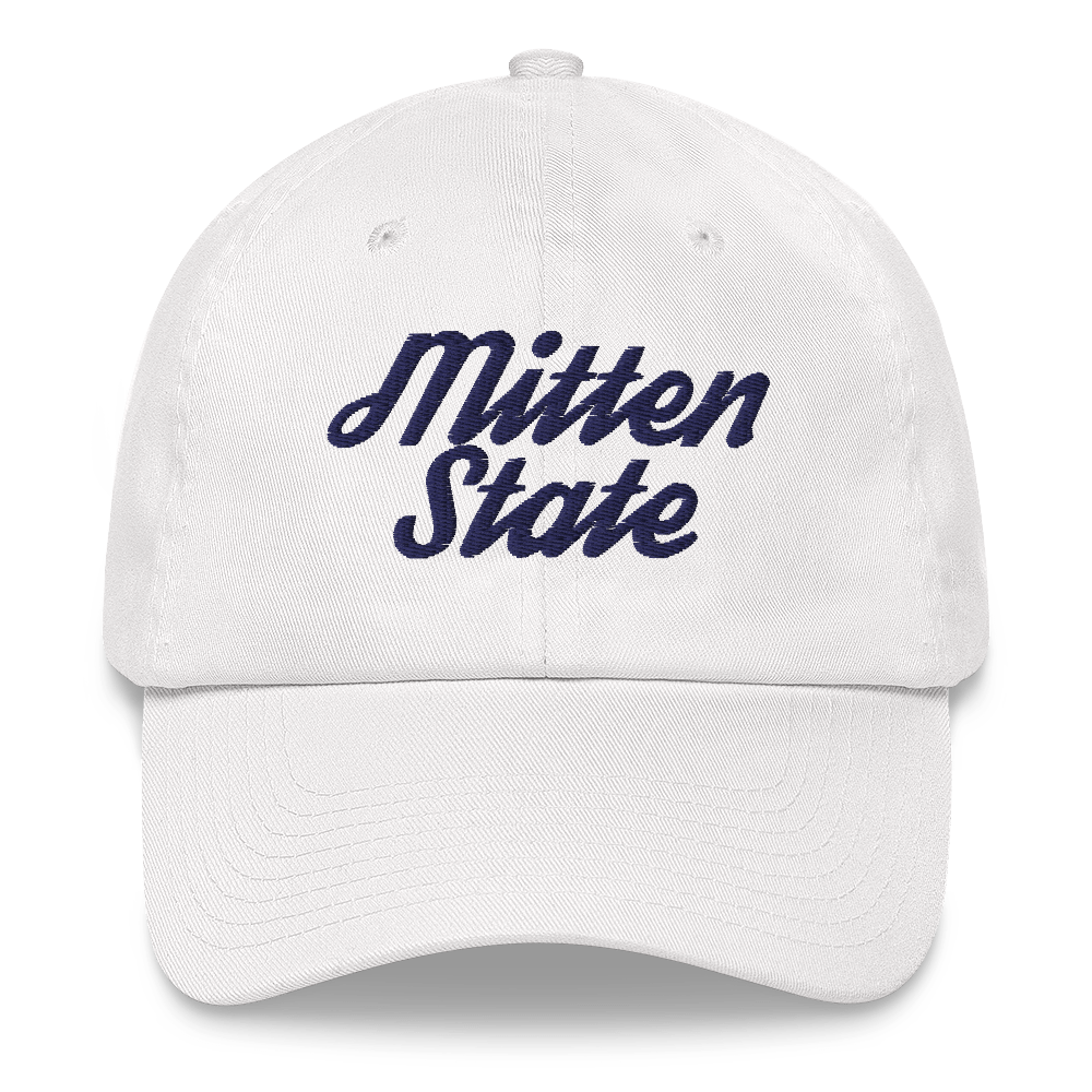 Michigan 'Mitten State' Dad Hat (Script Font)