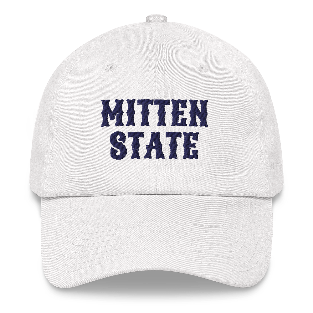 Michigan 'Mitten State' Dad Hat (Western Font)