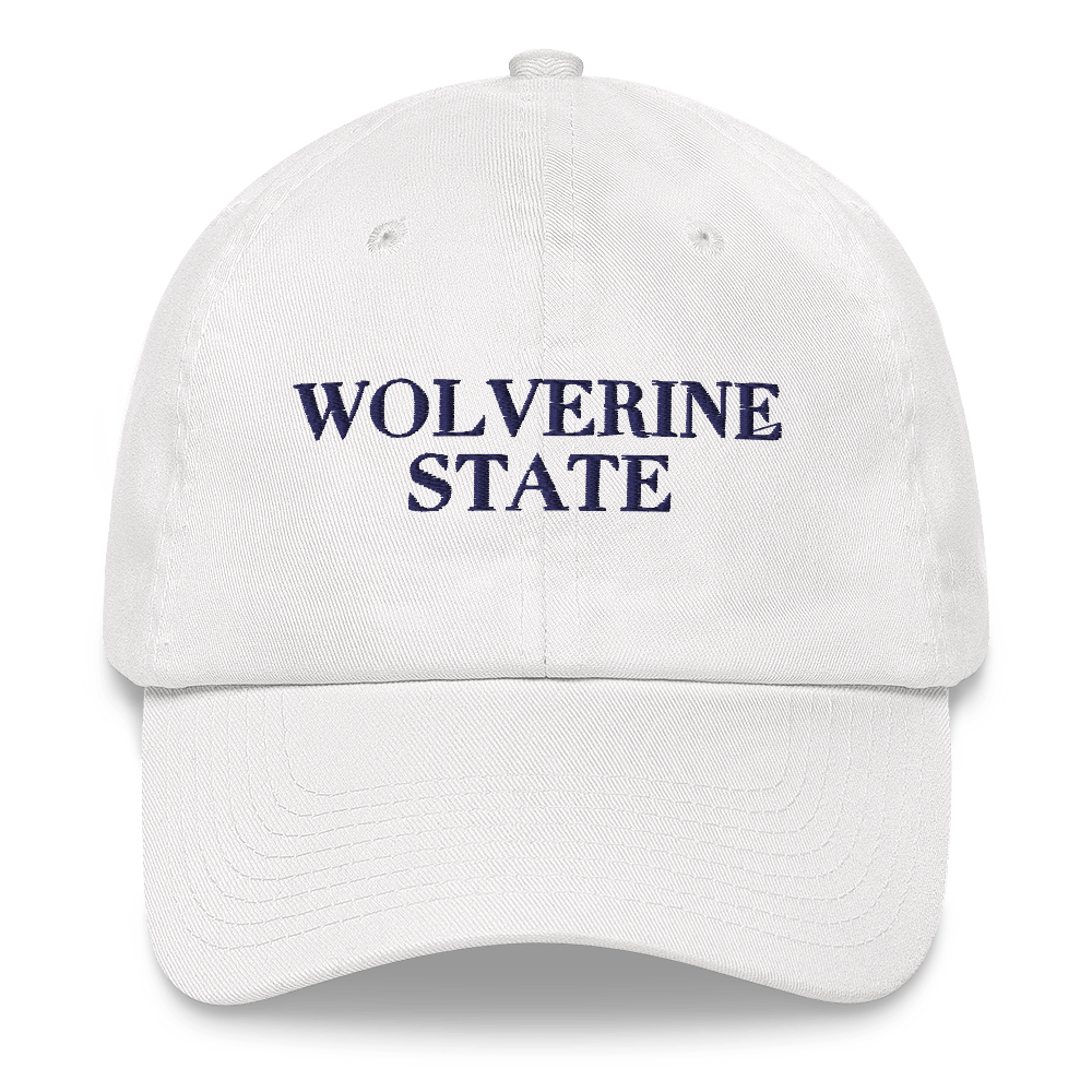 Michigan 'Wolverine State' Dad Hat (Didone Font)