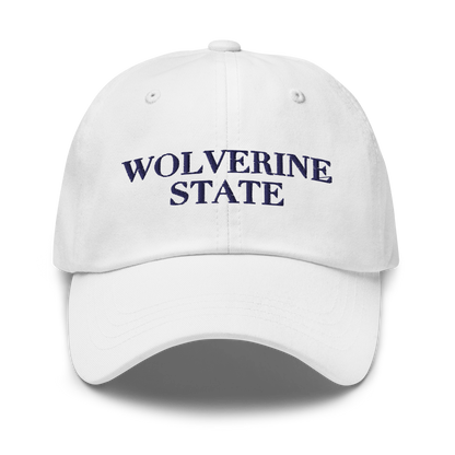 Michigan 'Wolverine State' Dad Hat (Didone Font)