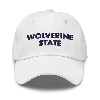 Michigan 'Wolverine State' Dad Hat (Geometric Sans Font)