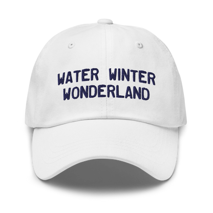 Michigan 'Water Winter Wonderland' Dad Hat (Licence Plate Font)