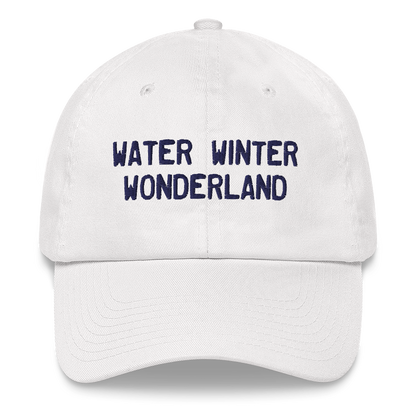 Michigan 'Water Winter Wonderland' Dad Hat (Licence Plate Font)