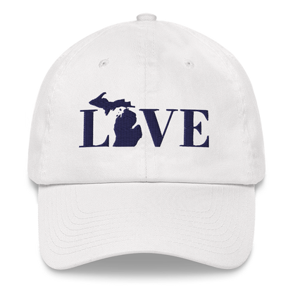 Michigan 'Love' Dad Hat (Didone Font)