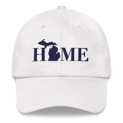 Michigan 'Home' Dad Hat (Didone Font)