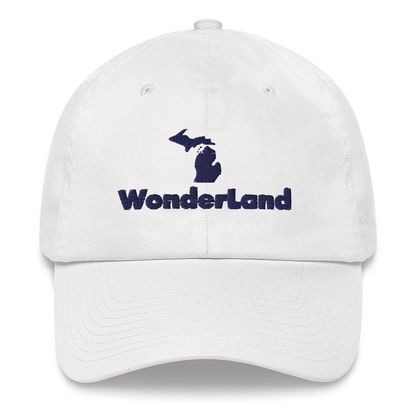 Michigan 'Wonderland' Dad Hat (Geometric Sans Font)