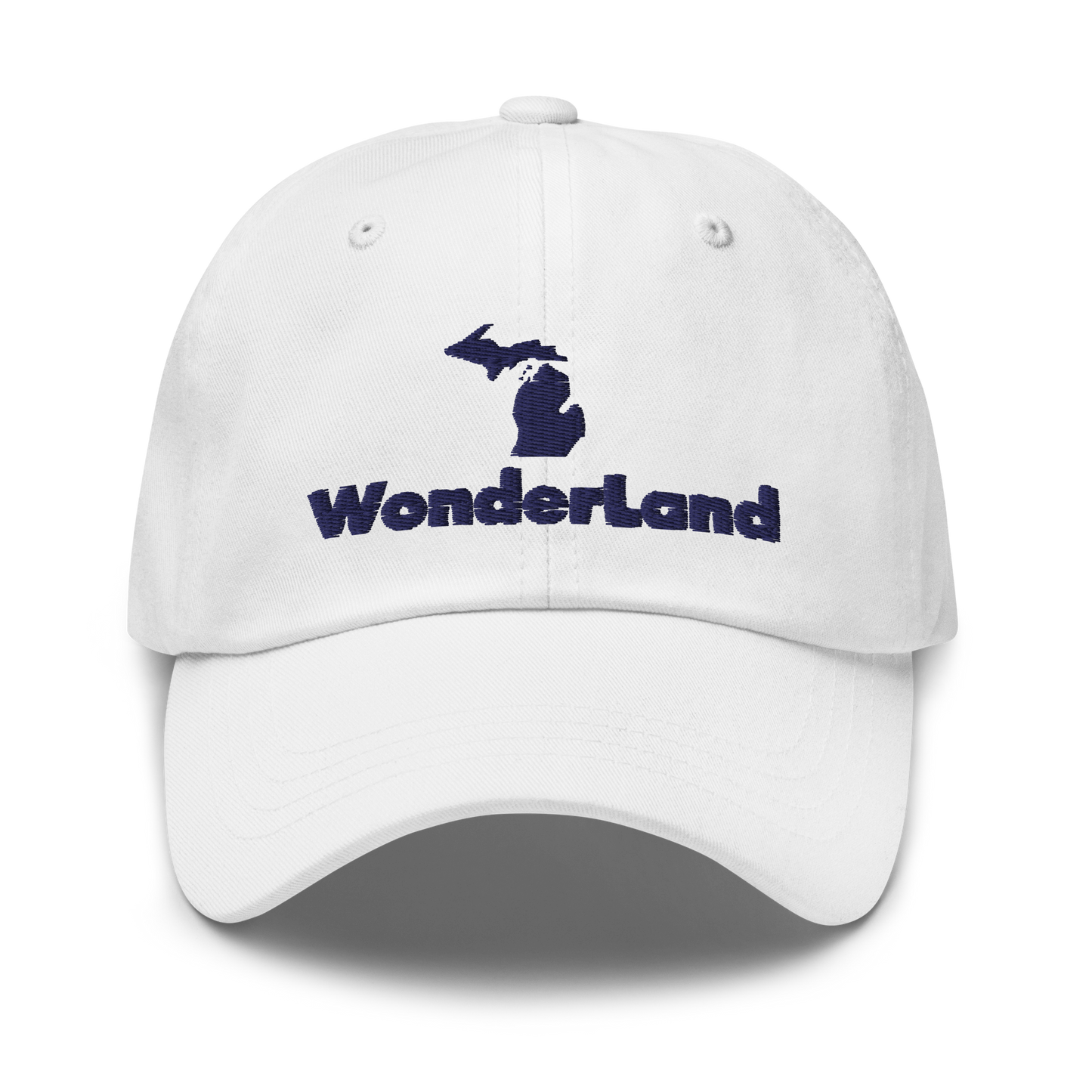 Michigan 'Wonderland' Dad Hat (Geometric Sans Font)