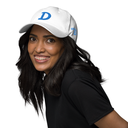 Detroit 'Old French D' Dad Hat (w/ Side Design) | Azure Embroidery