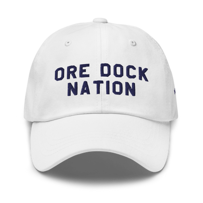 'Ore Dock Nation' Dad Hat (w/ 'Marquette' & UP Outline)