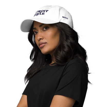 'Detroit Style' Dad Hat (w 'MDCCI' Side Design)