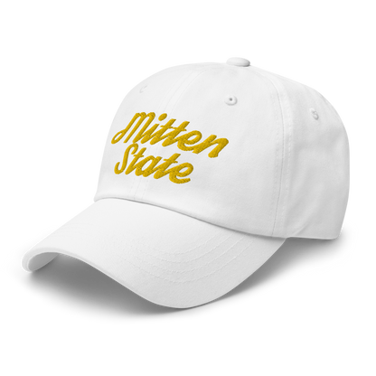 Michigan 'Mitten State' Dad Hat (Script Font)