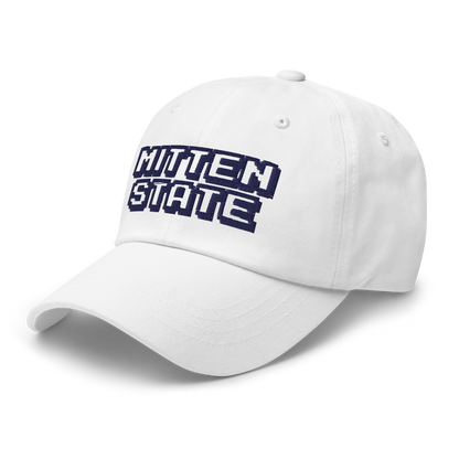 Michigan 'Mitten State' Dad Hat (Arcade Font)