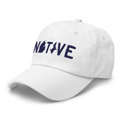 Michigan 'Native' Dad Hat (Licence Plate Font)