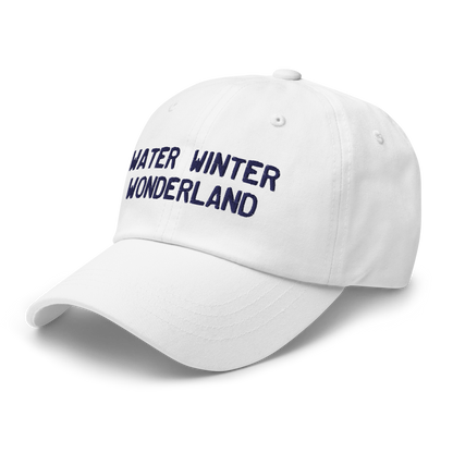 Michigan 'Water Winter Wonderland' Dad Hat (Licence Plate Font)