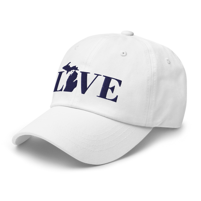 Michigan 'Love' Dad Hat (Didone Font)