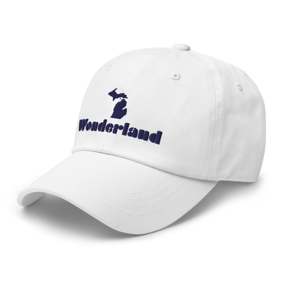 Michigan 'Wonderland' Dad Hat (Art Deco Font)