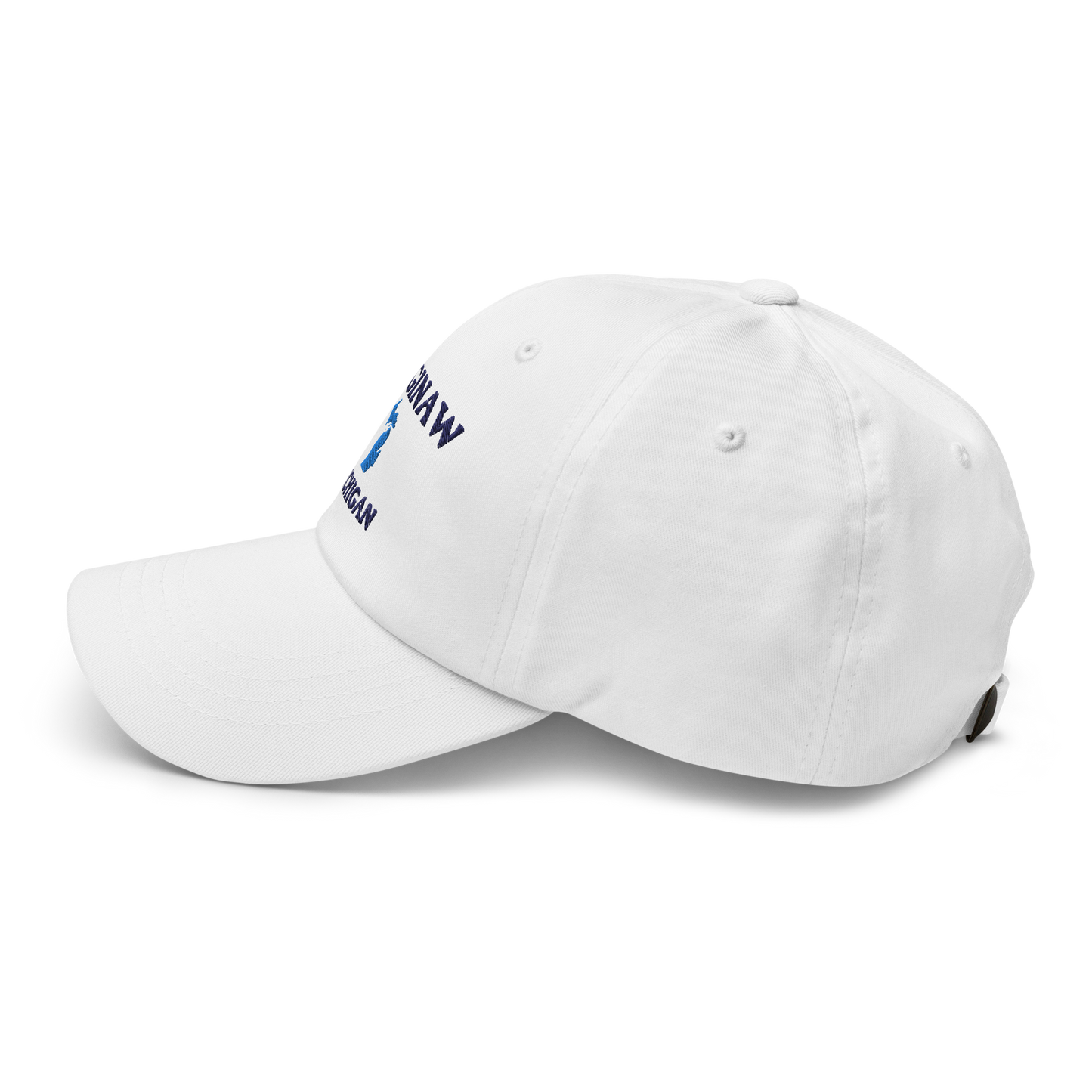 'Saginaw Michigan' Dad Hat (w/ Michigan Outline)