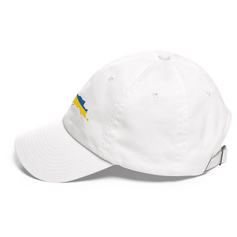 Michigan Upper Peninsula Dad Hat (Ukraine Edition)