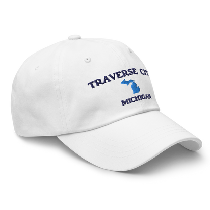 'Traverse City Michigan' Dad Hat (w/ Michigan Outline)