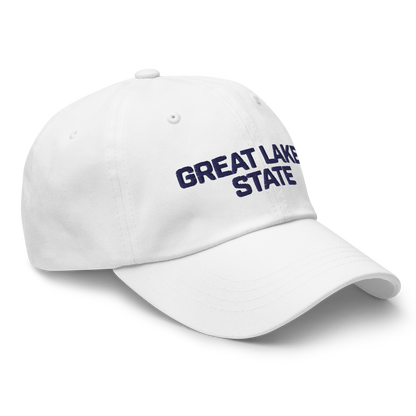 Michigan 'Great Lakes State' Dad Hat (Maritime Font)