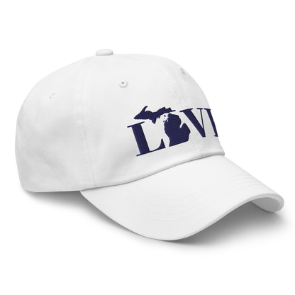 Michigan 'Love' Dad Hat (Didone Font)