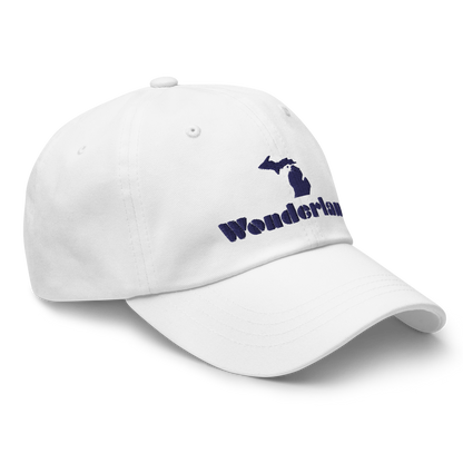 Michigan 'Wonderland' Dad Hat (Art Deco Font)