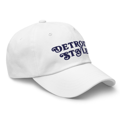 'Detroit Style' Dad Hat (w 'MDCCI' Side Design)